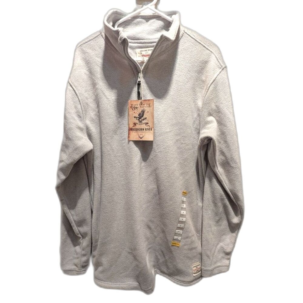 M- Mens Buckhorn River Fleece Pullover box C
